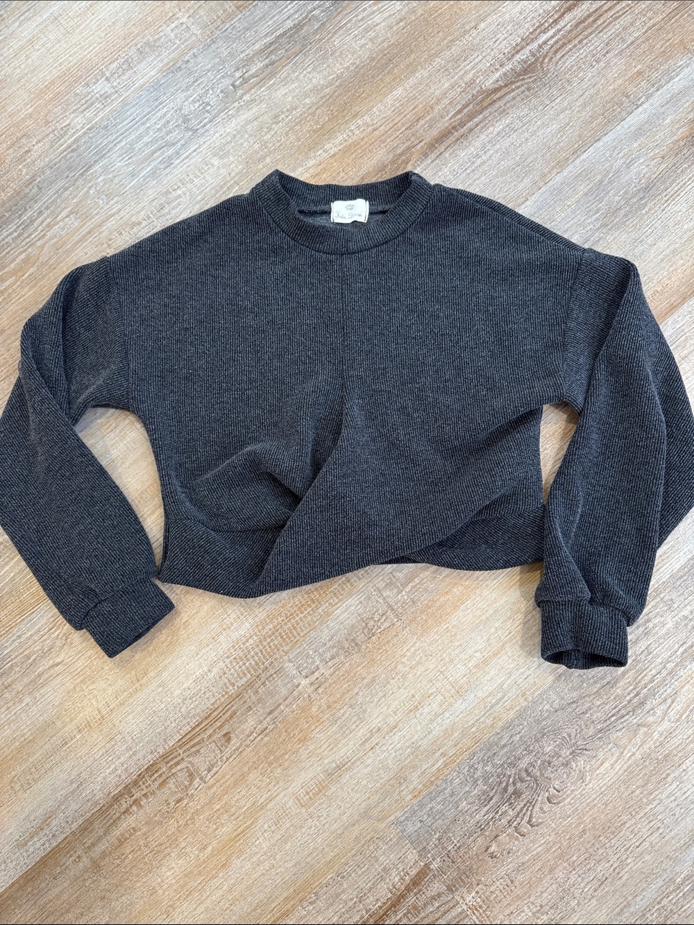 Cropped Lightweight Sweater XS